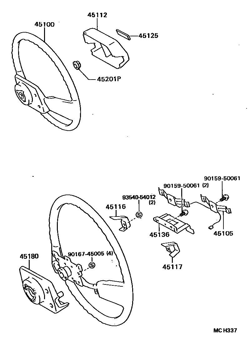 4504 — STEERING WHEEL