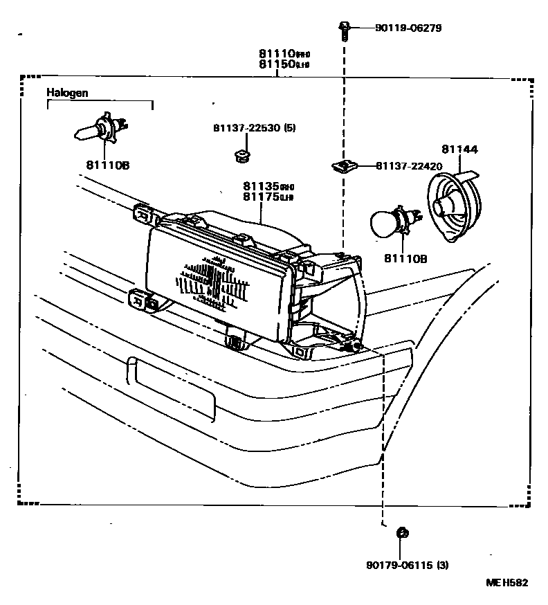8101 — HEADLAMP