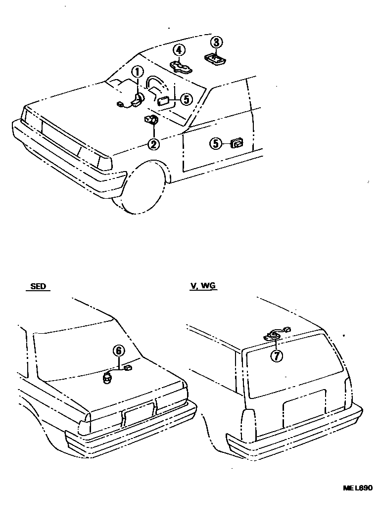 8121 — INTERIOR LAMP