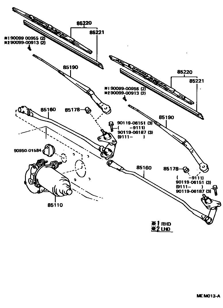 8501 — WINDSHIELD WIPER