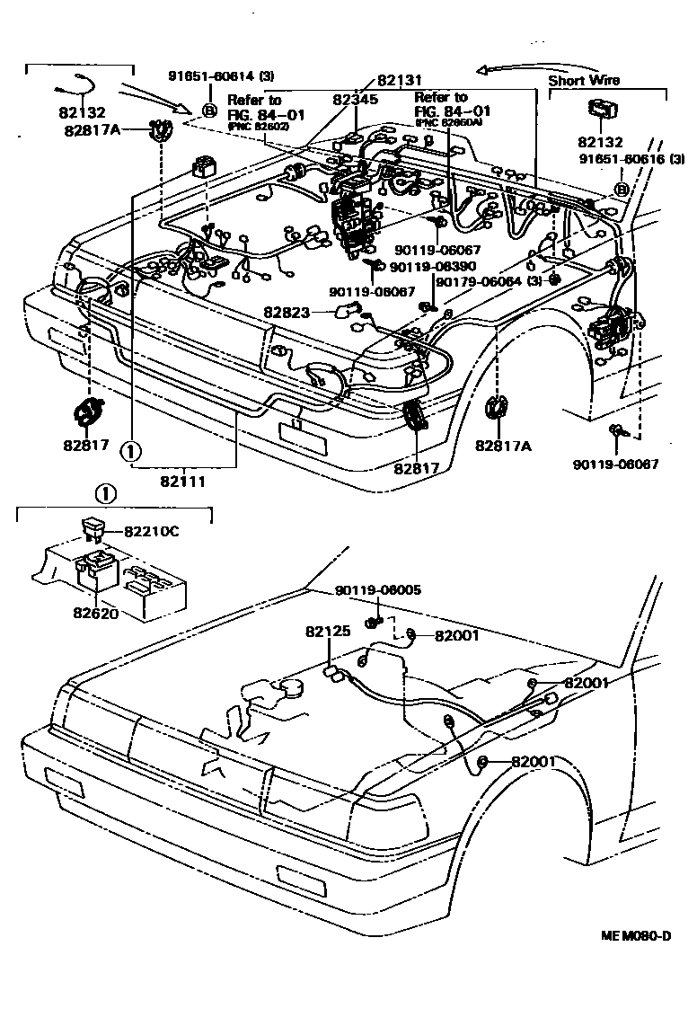 8202 — WIRING & CLAMP