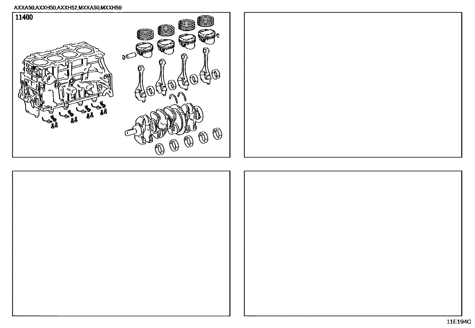 1102 — SHORT BLOCK ASSEMBLY