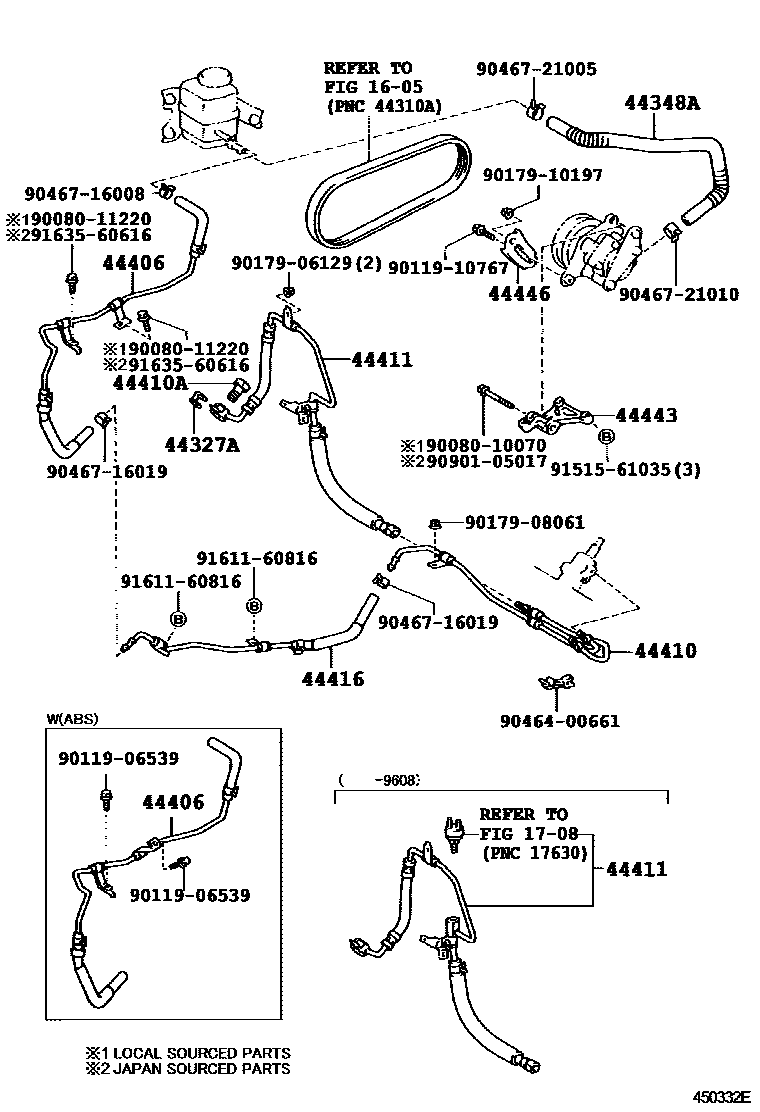 4503 — POWER STEERING TUBE