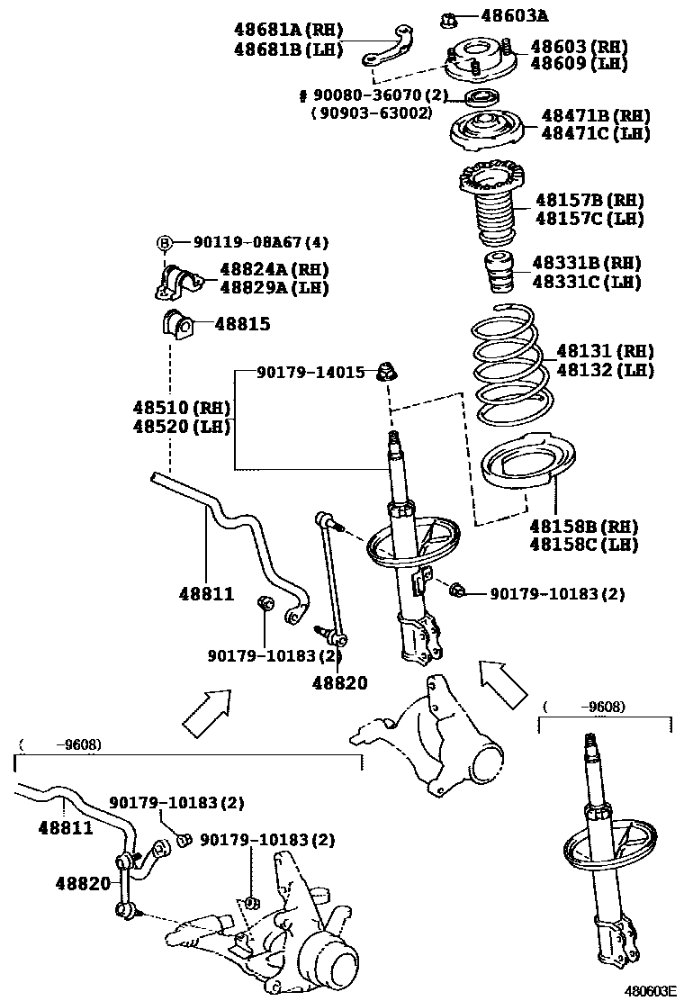 4803 — FRONT SPRING & SHOCK ABSORBER