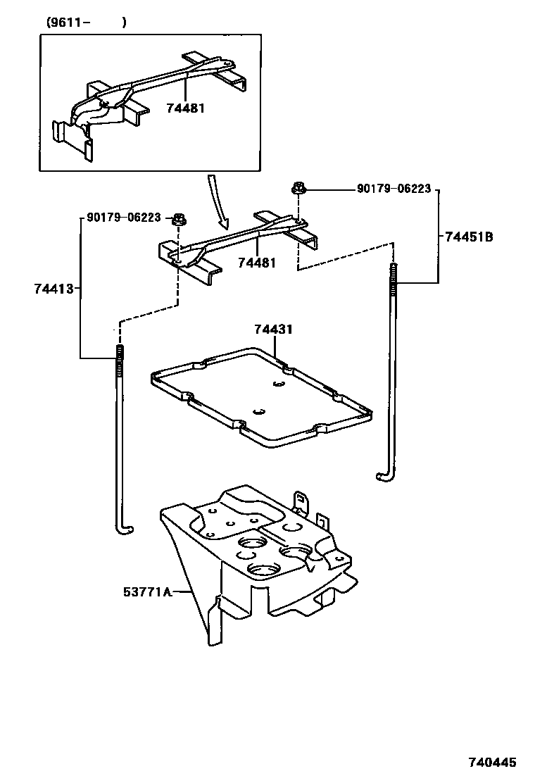 7402 — BATTERY CARRIER