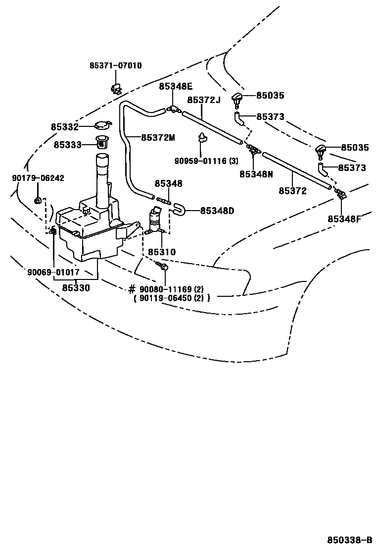 8503 — WINDSHIELD WASHER