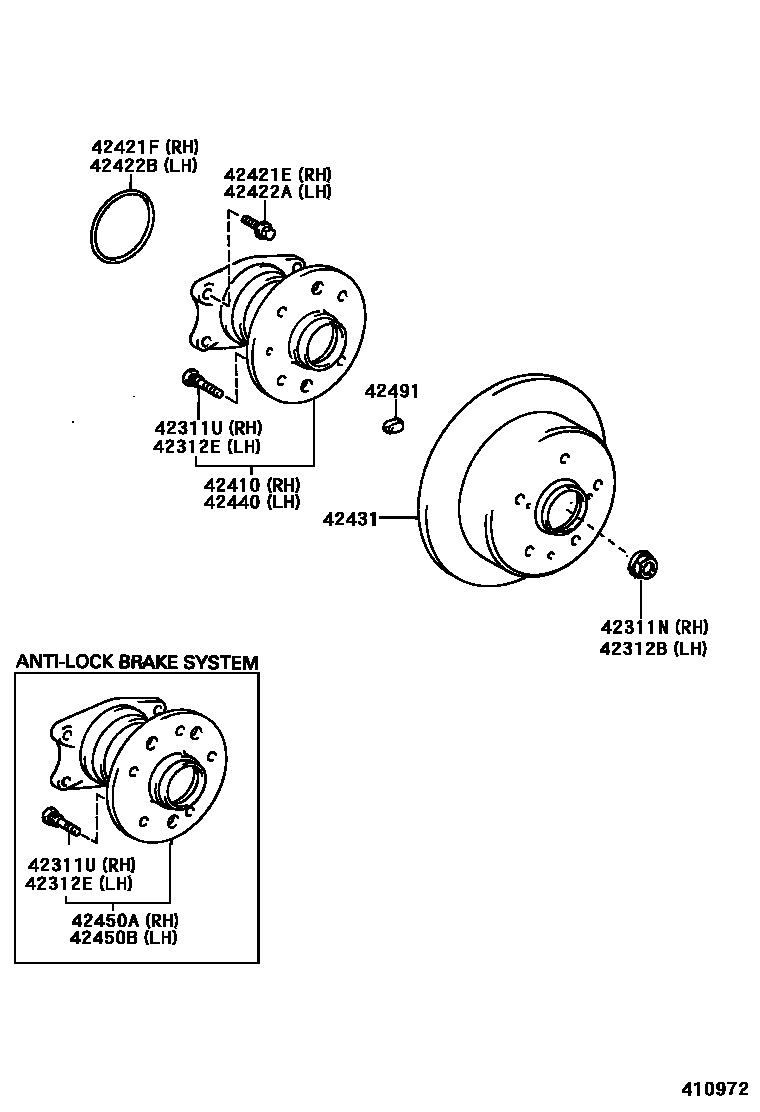 4102 — REAR AXLE SHAFT & HUB