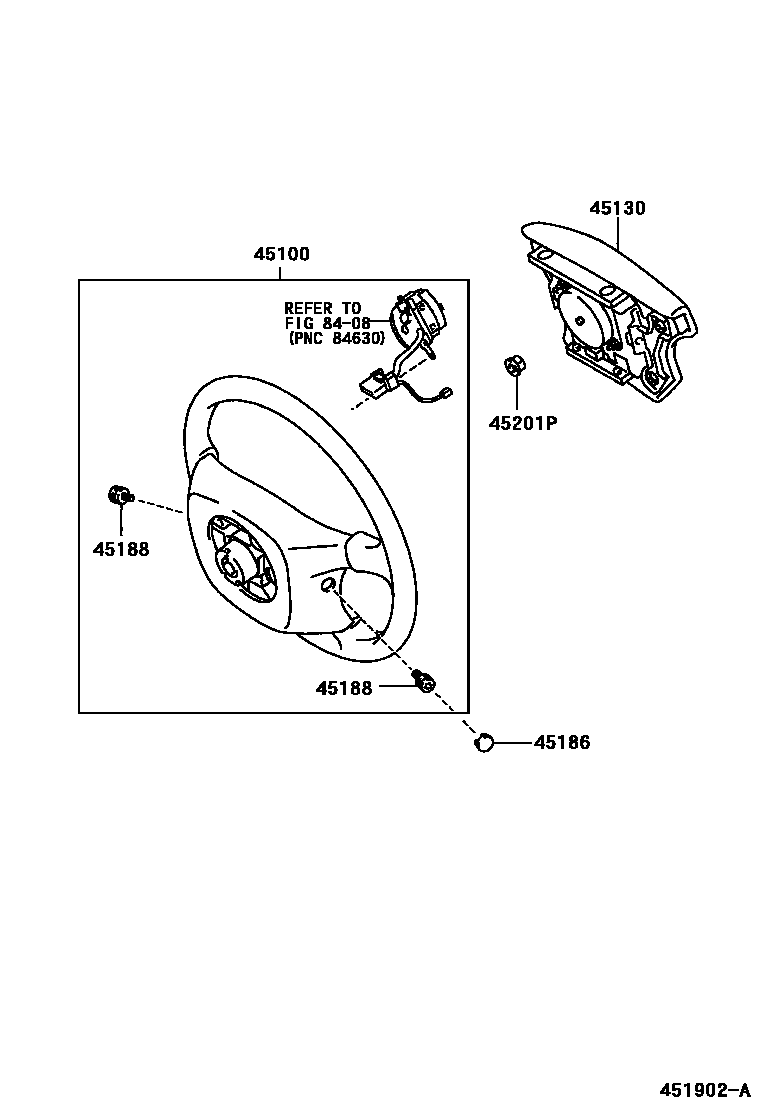 4504 — STEERING WHEEL