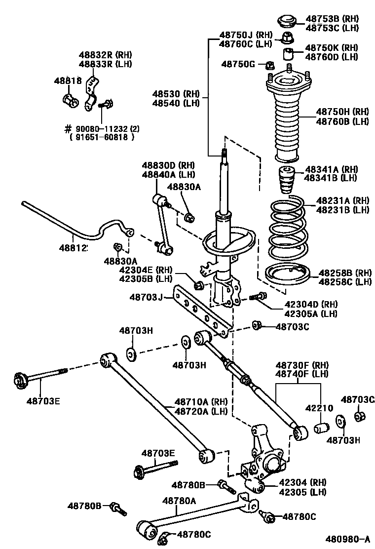 4804 — REAR SPRING & SHOCK ABSORBER
