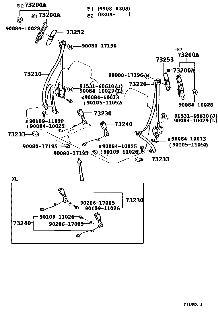 7104 — SEAT BELT & CHILD RESTRAINT SEAT