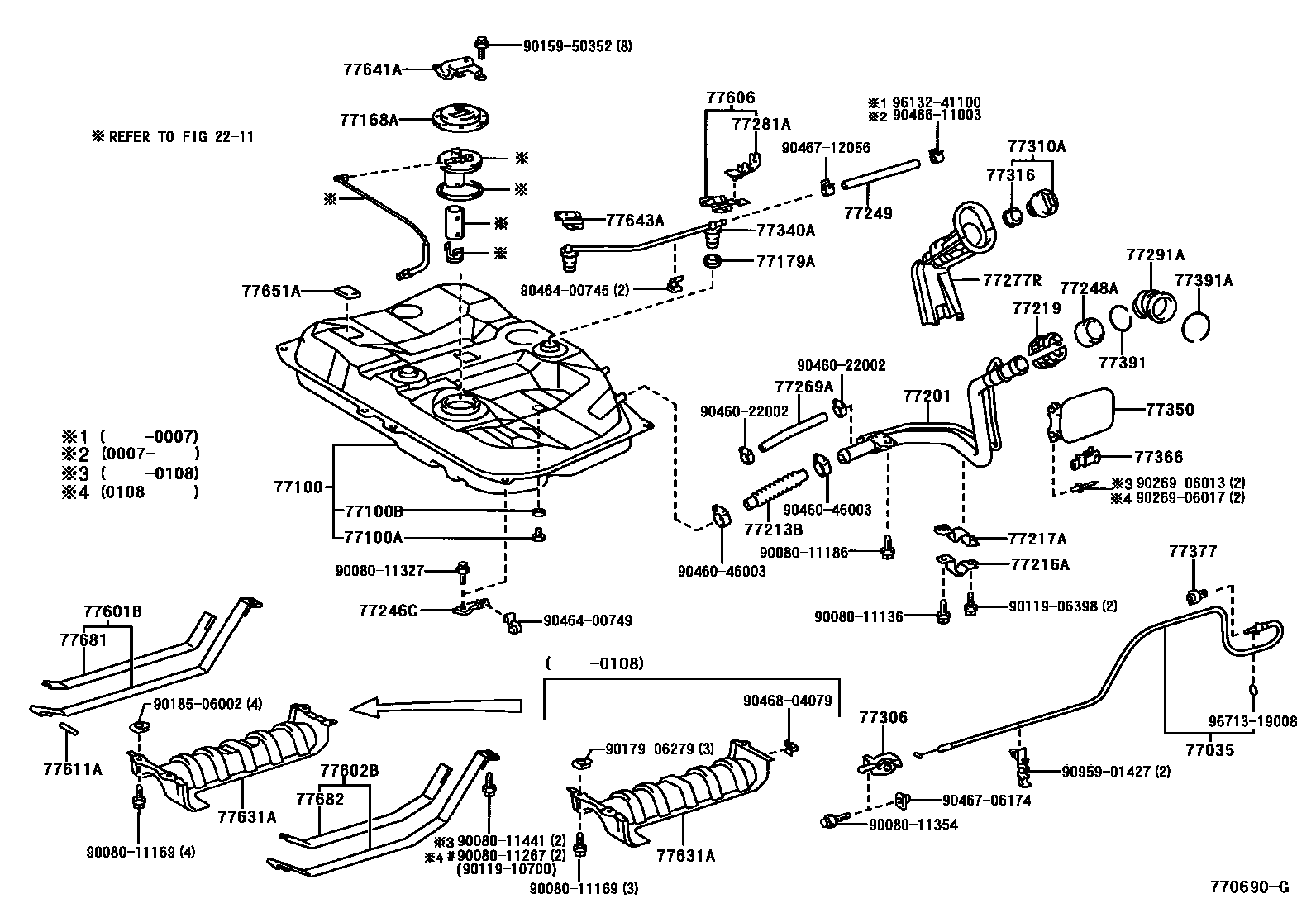 7701 — FUEL TANK & TUBE