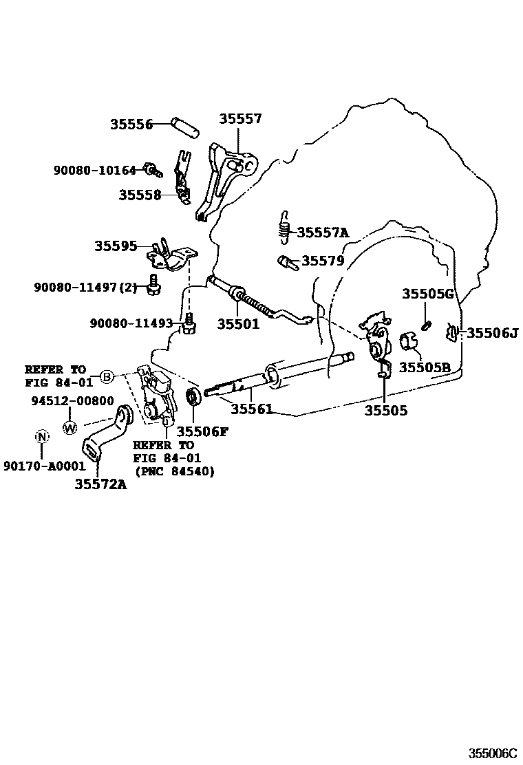 3513 — THROTTLE LINK & VALVE LEVER (ATM)