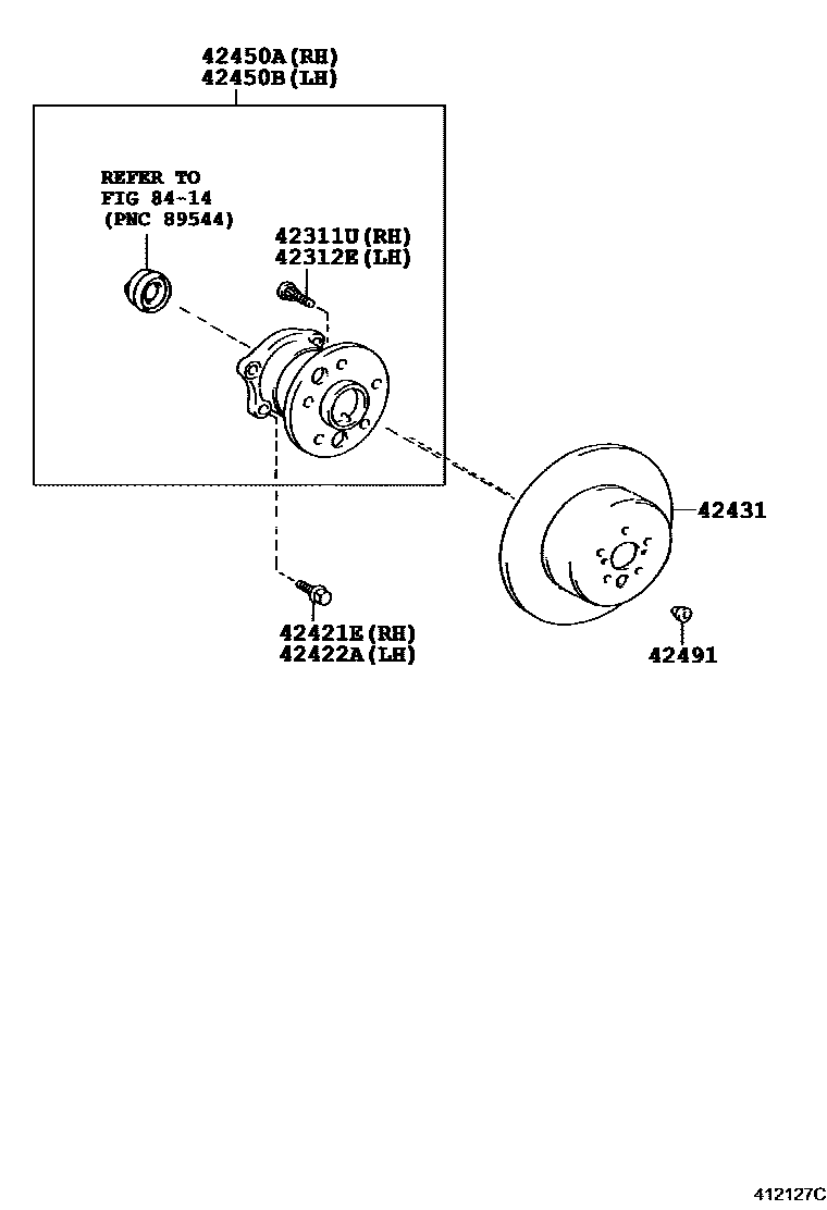 4102 — REAR AXLE SHAFT & HUB