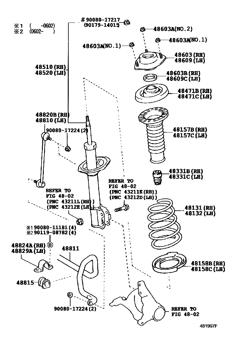 4803 — FRONT SPRING & SHOCK ABSORBER