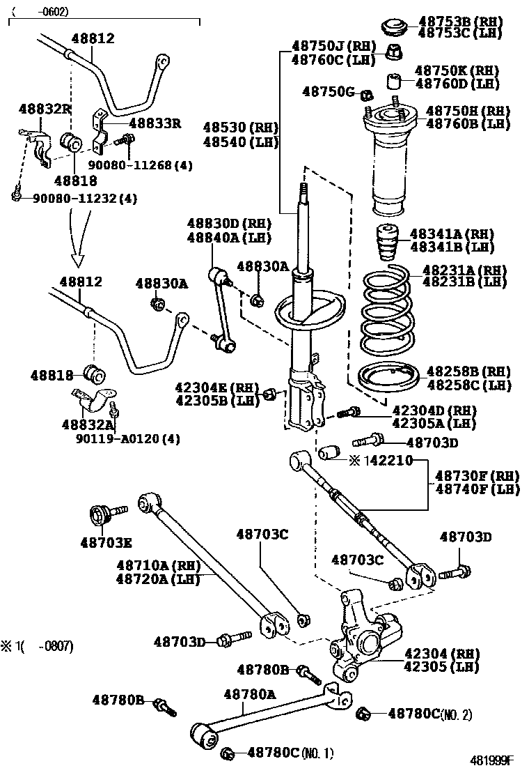 4804 — REAR SPRING & SHOCK ABSORBER
