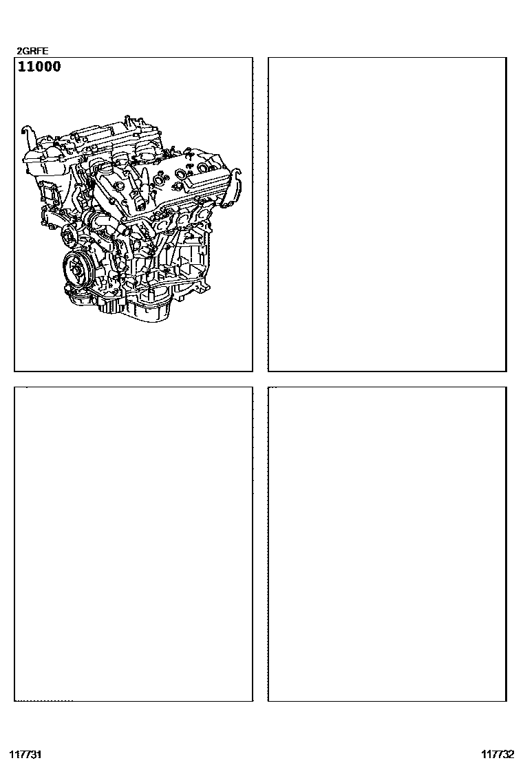 1101 — PARTIAL ENGINE ASSEMBLY
