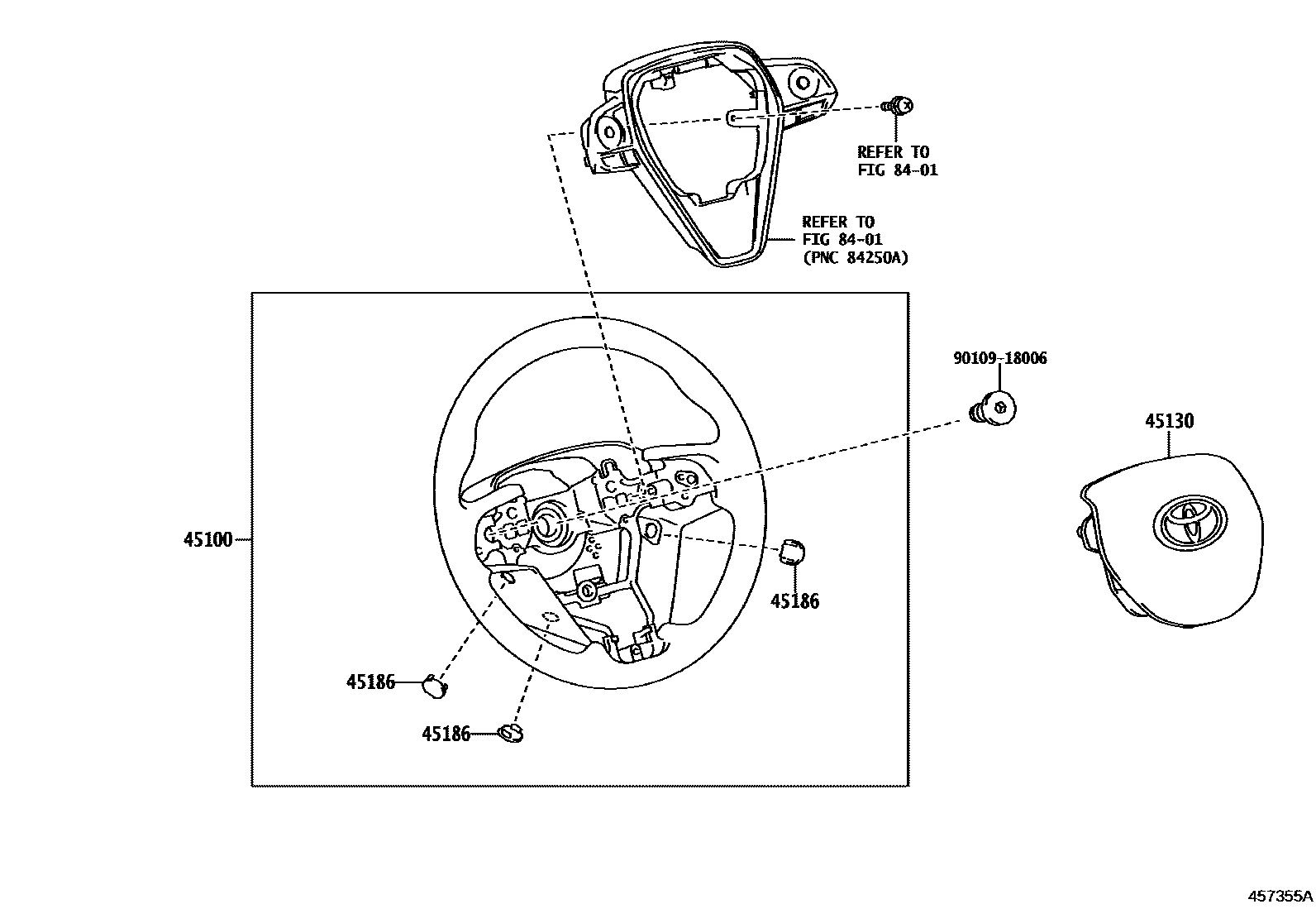 4504 — STEERING WHEEL