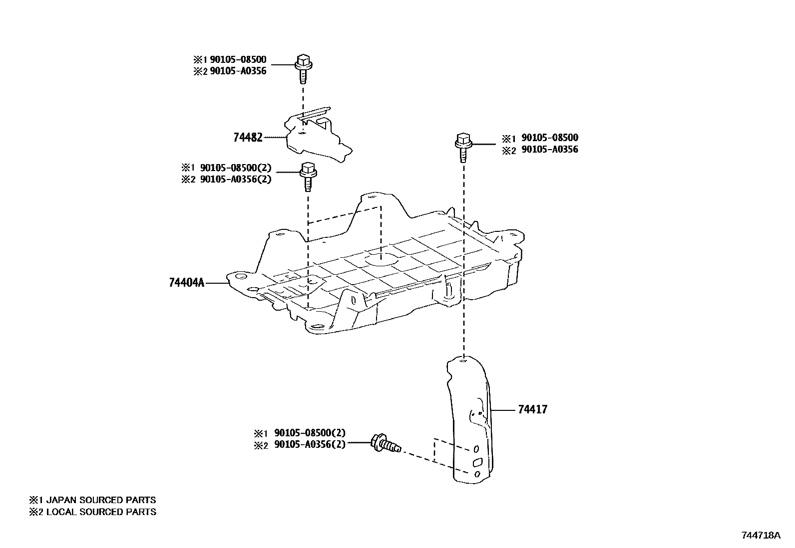 7402 — BATTERY CARRIER