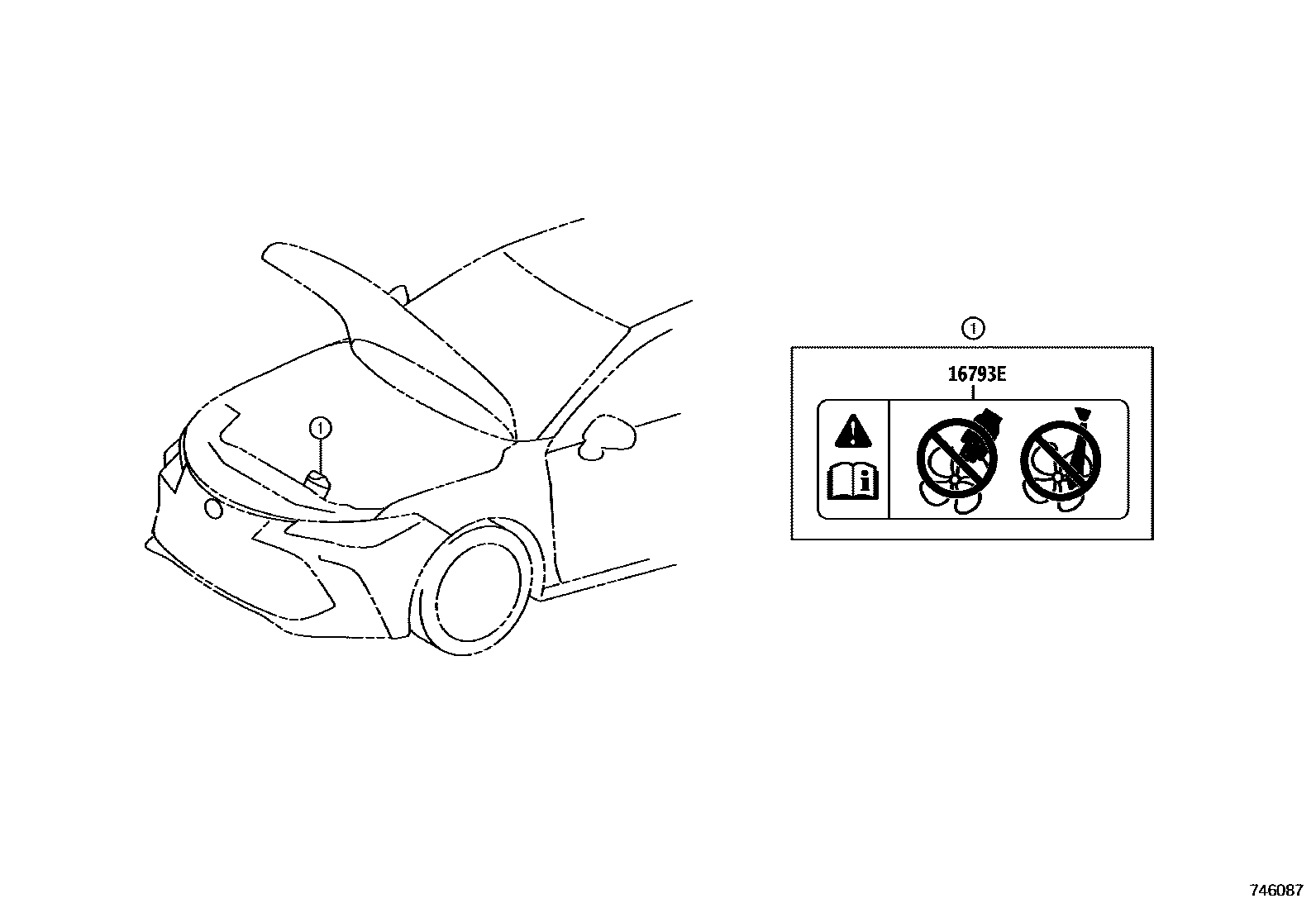 7403 — CAUTION PLATE (EXTERIOR & INTERIOR)