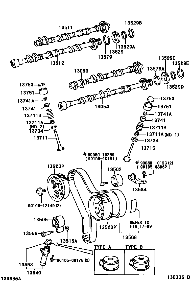 1302 — CAMSHAFT & VALVE