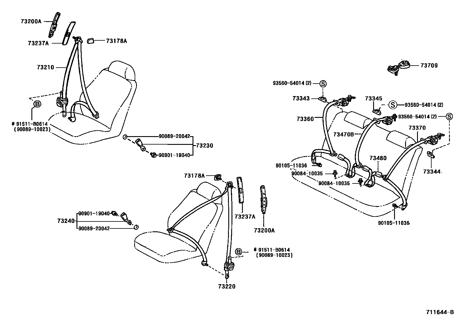 7104 — SEAT BELT & CHILD RESTRAINT SEAT