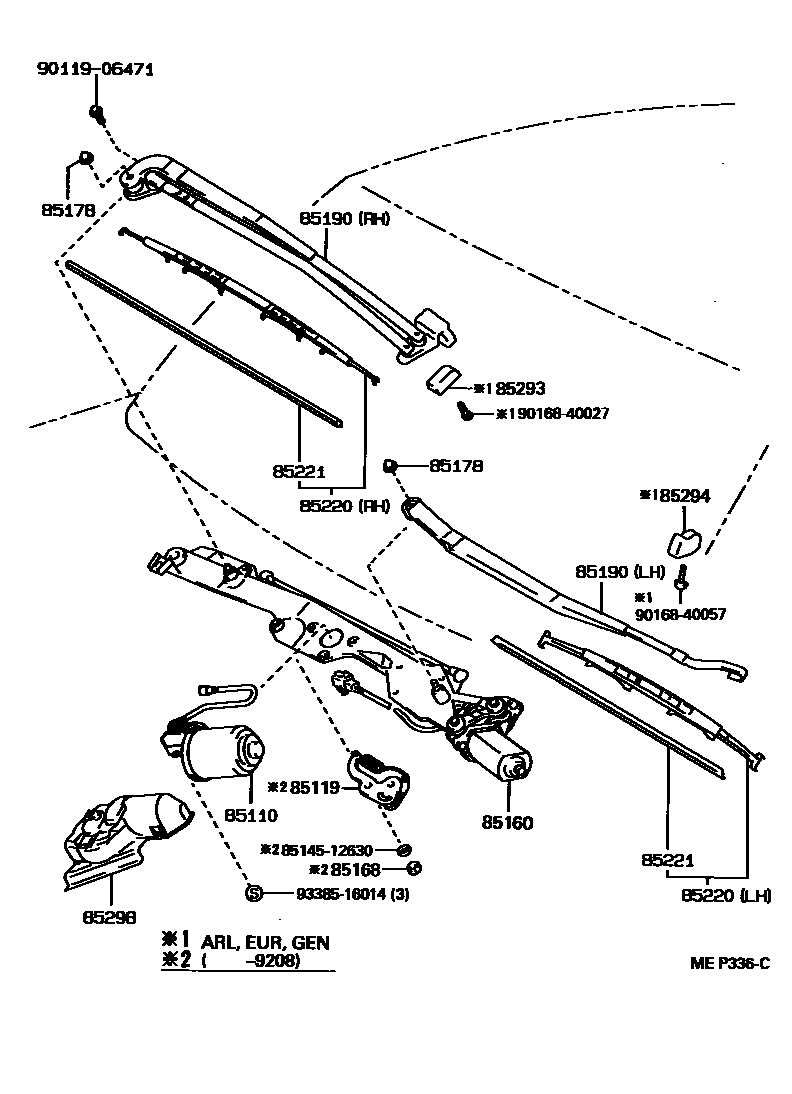 8501 — WINDSHIELD WIPER