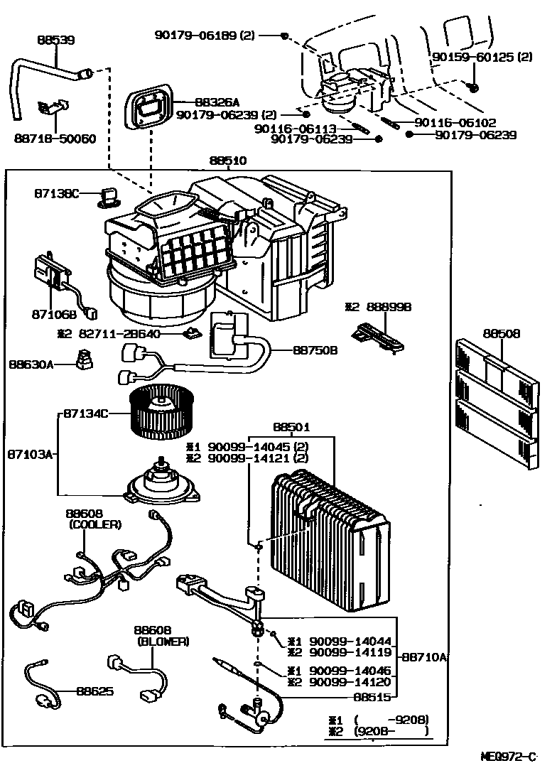 8714 — HEATING & AIR CONDITIONING - COOLER UNIT