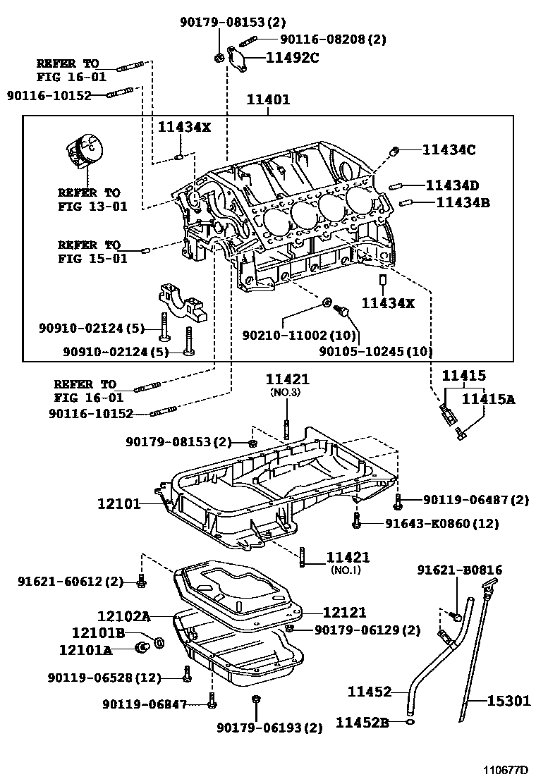 1105 — CYLINDER BLOCK