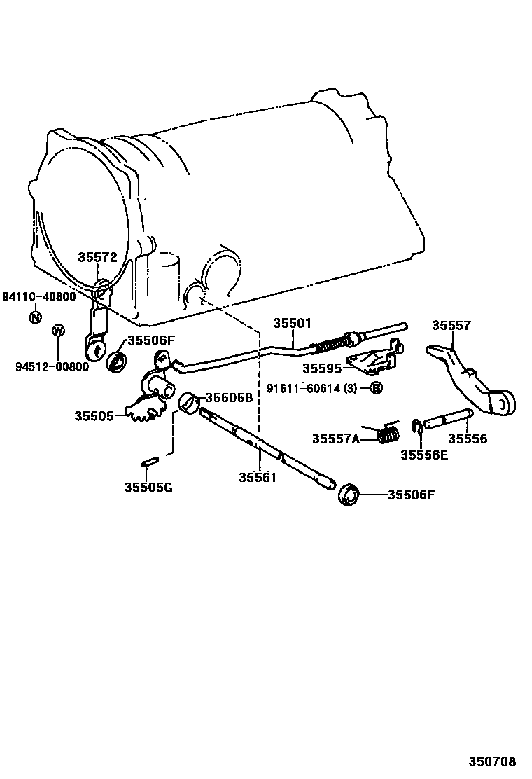 3513 — THROTTLE LINK & VALVE LEVER (ATM)