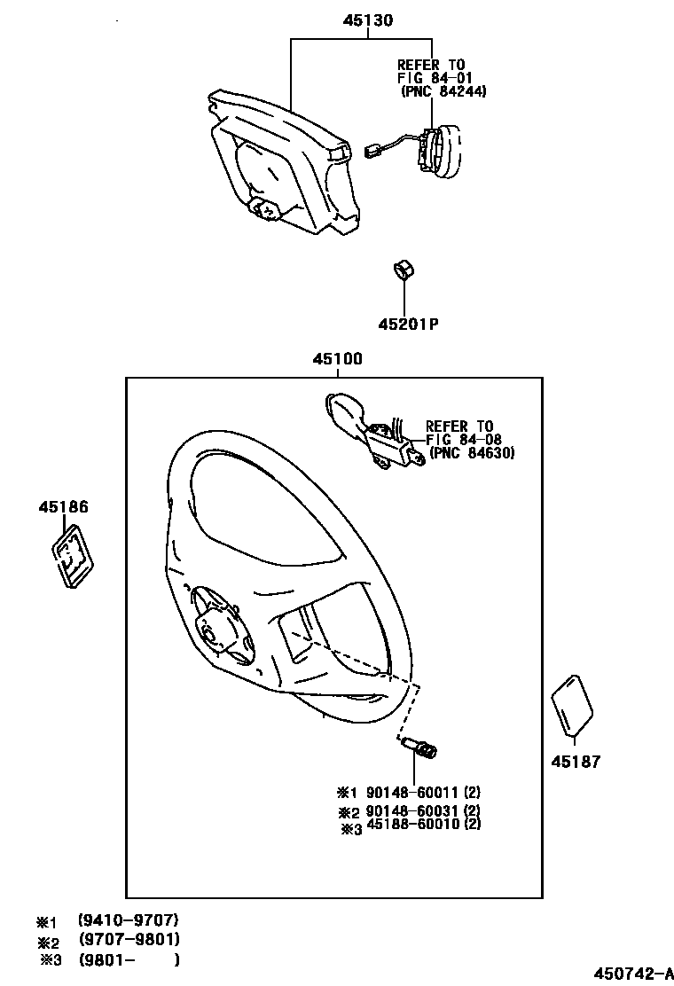 4504 — STEERING WHEEL