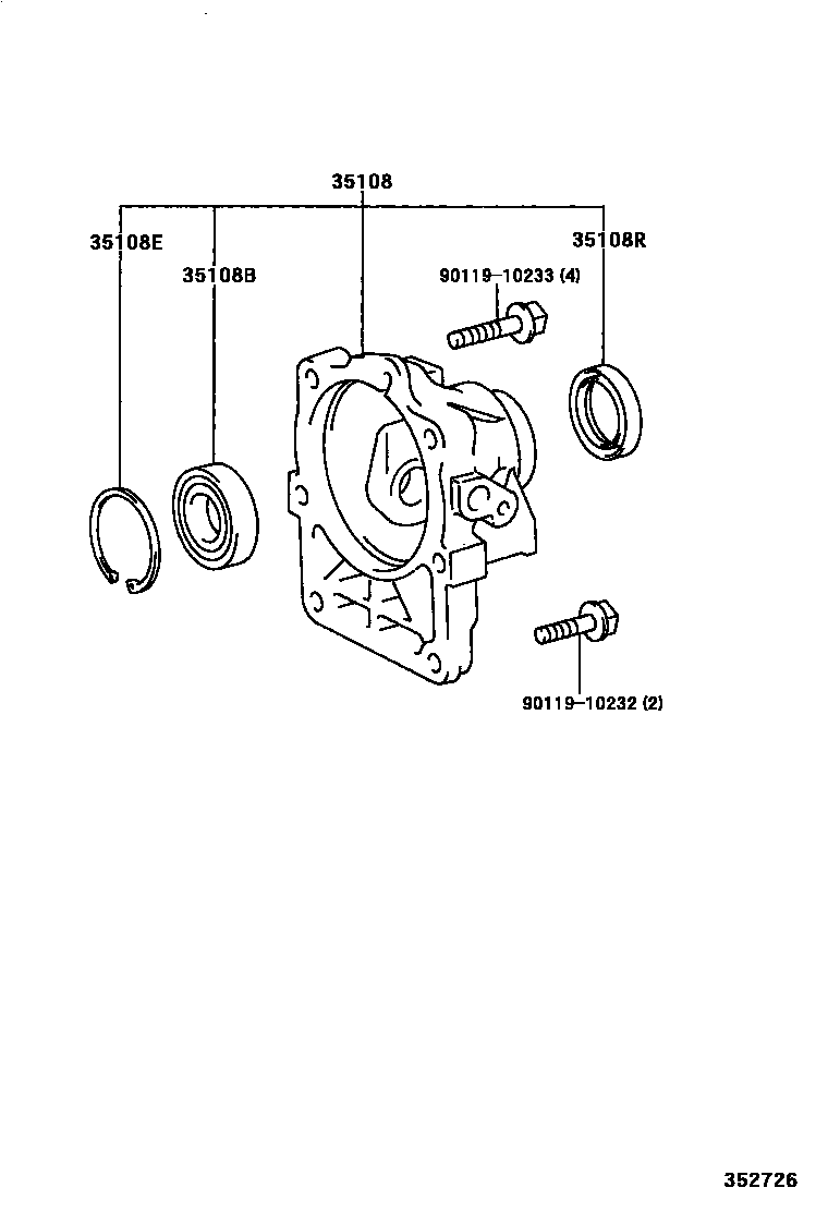 3504 — EXTENSION HOUSING (ATM)