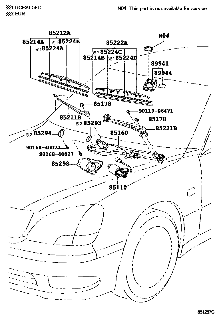 8501 — WINDSHIELD WIPER
