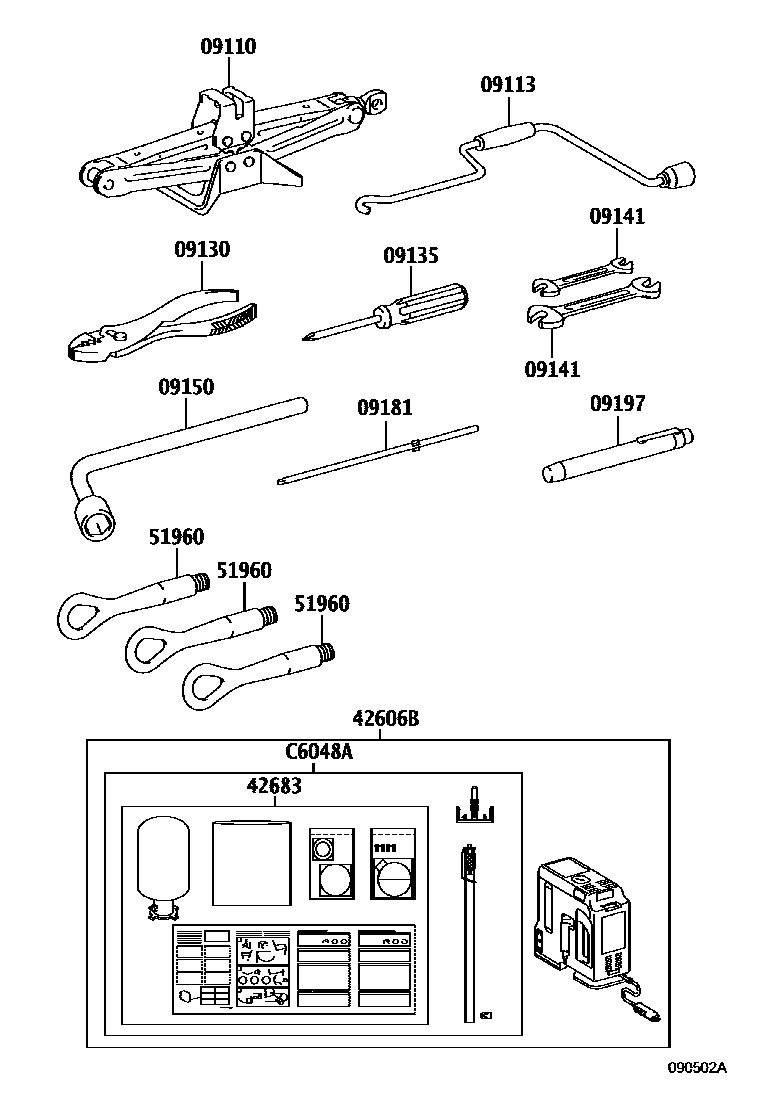 0901 — STANDARD TOOL