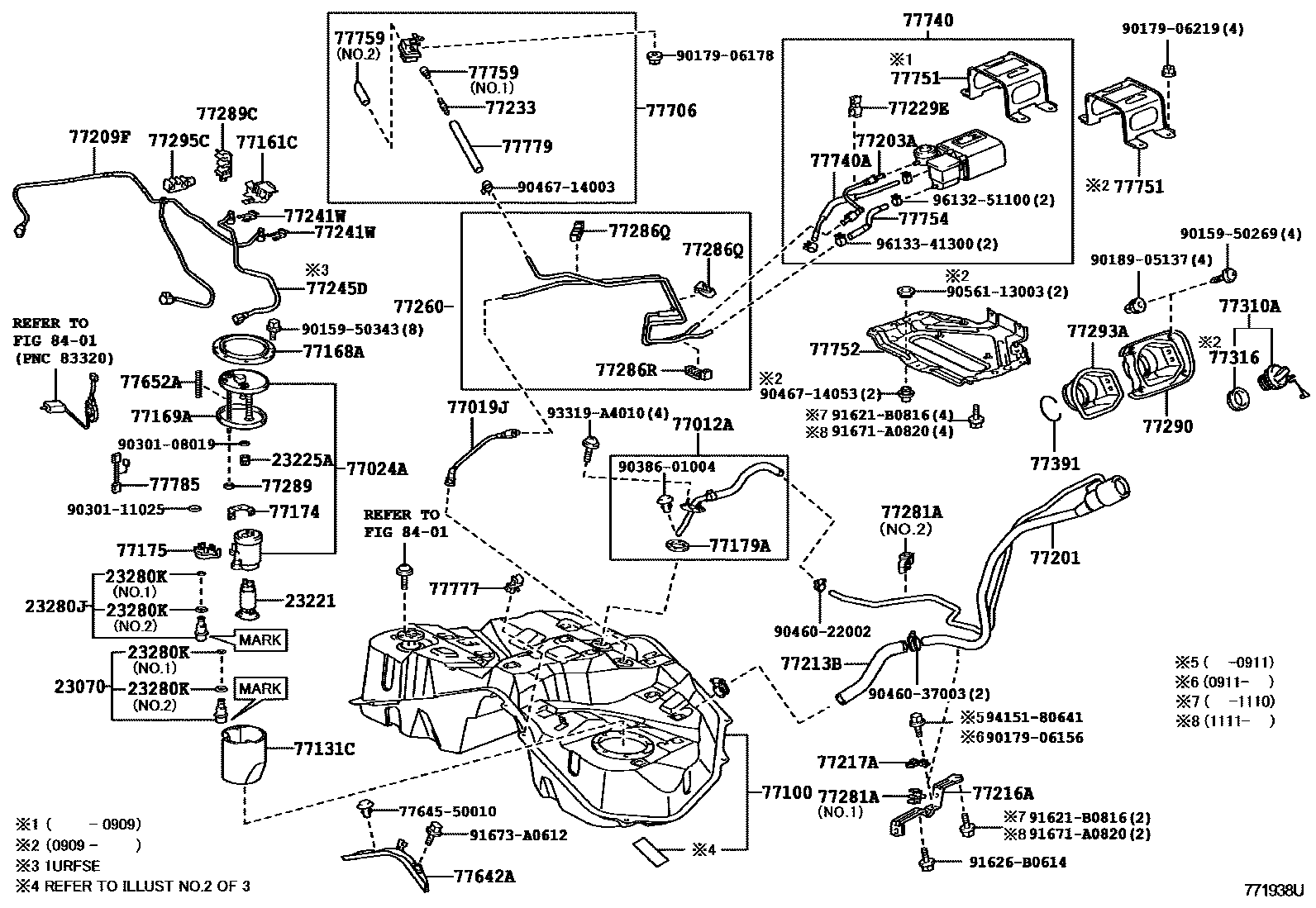 7701 — FUEL TANK & TUBE