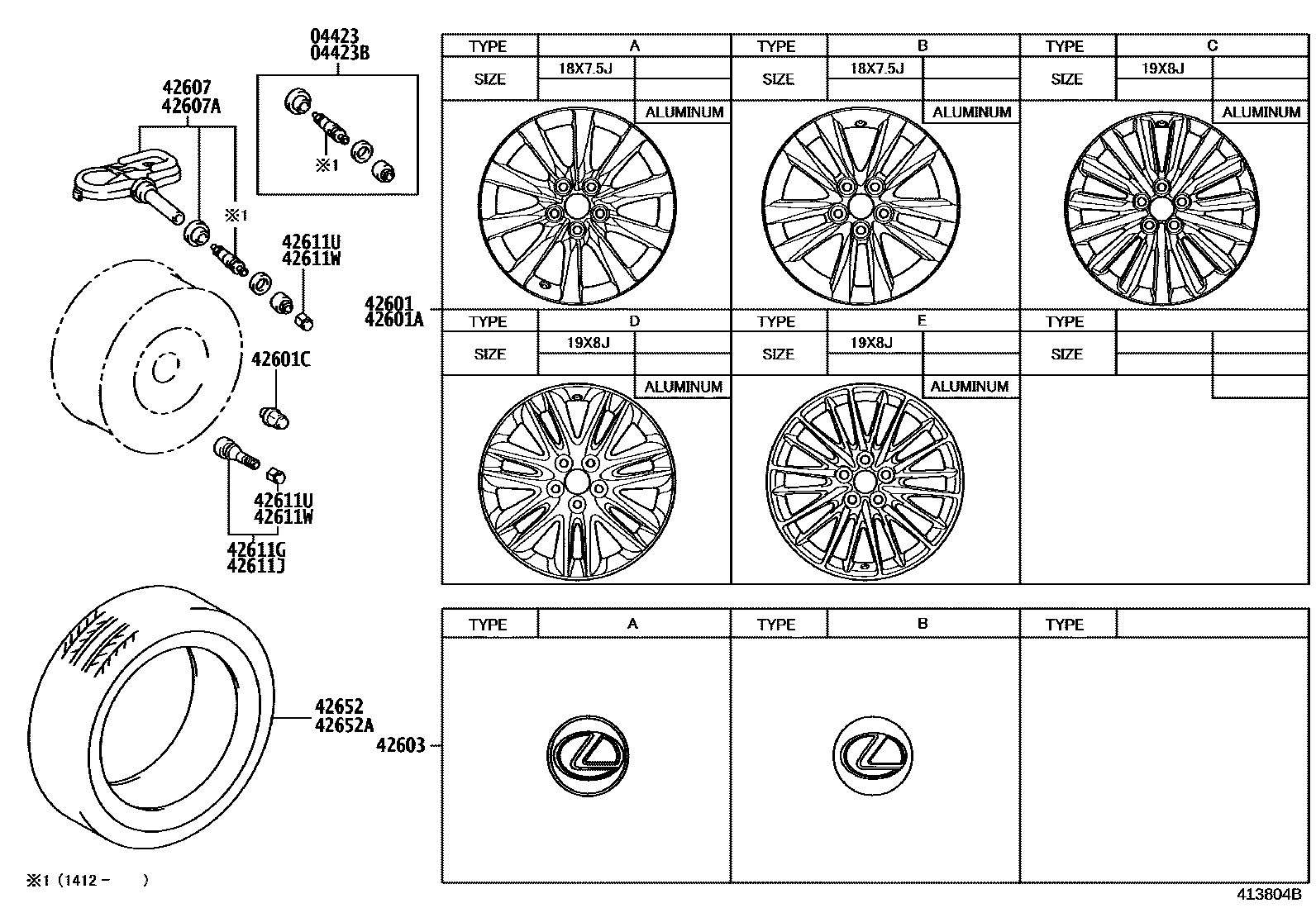 4103 — DISC WHEEL & WHEEL CAP