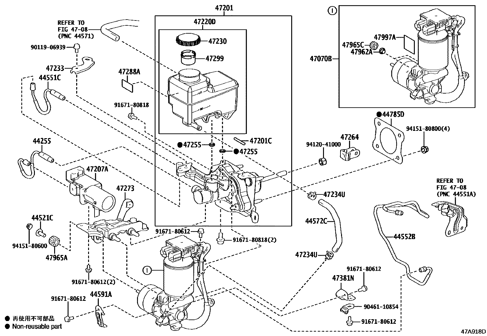 4702 — BRAKE MASTER CYLINDER
