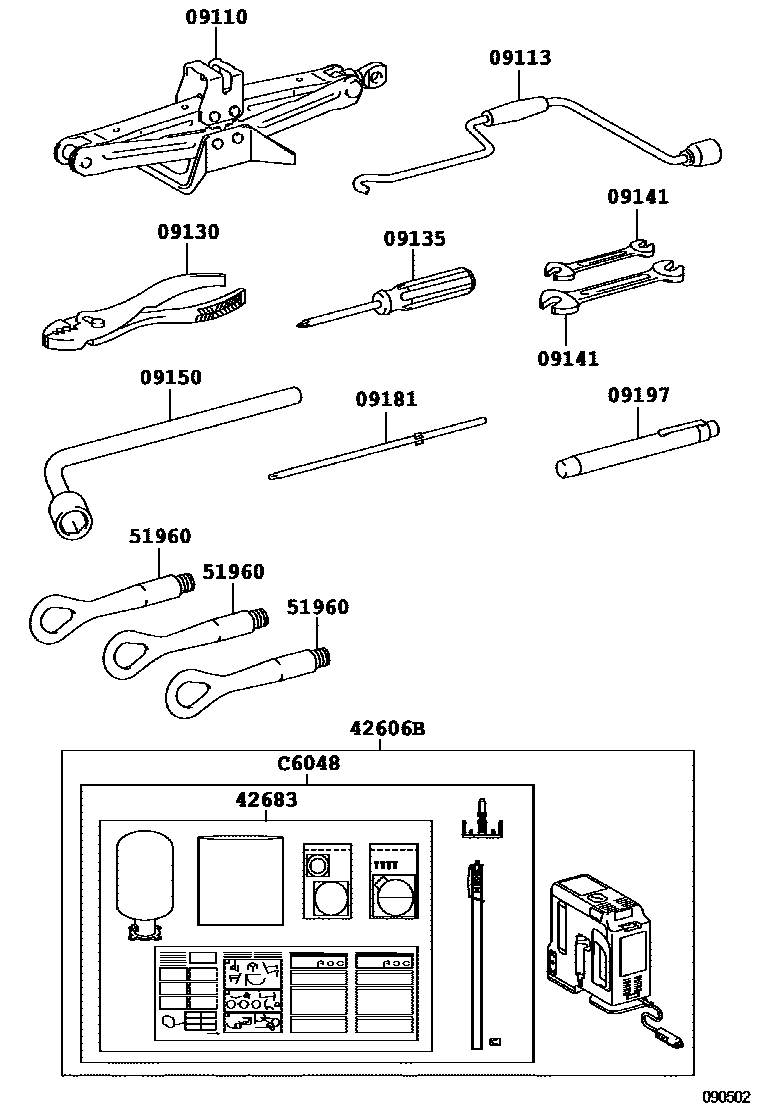 0901 — STANDARD TOOL