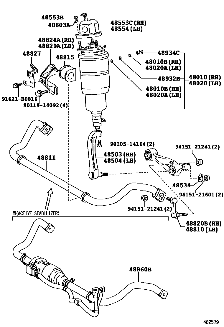 4803 — FRONT SPRING & SHOCK ABSORBER