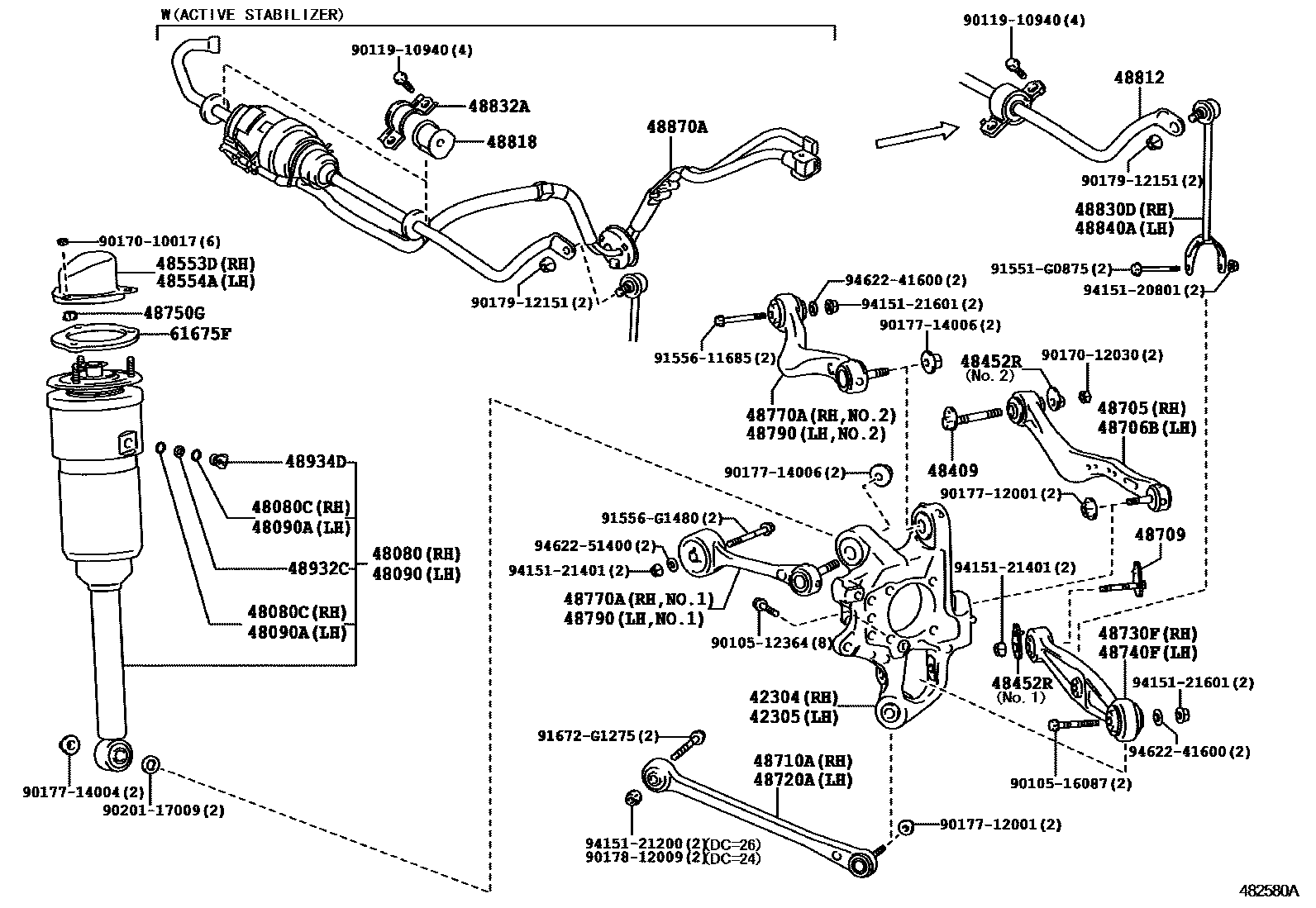 4804 — REAR SPRING & SHOCK ABSORBER