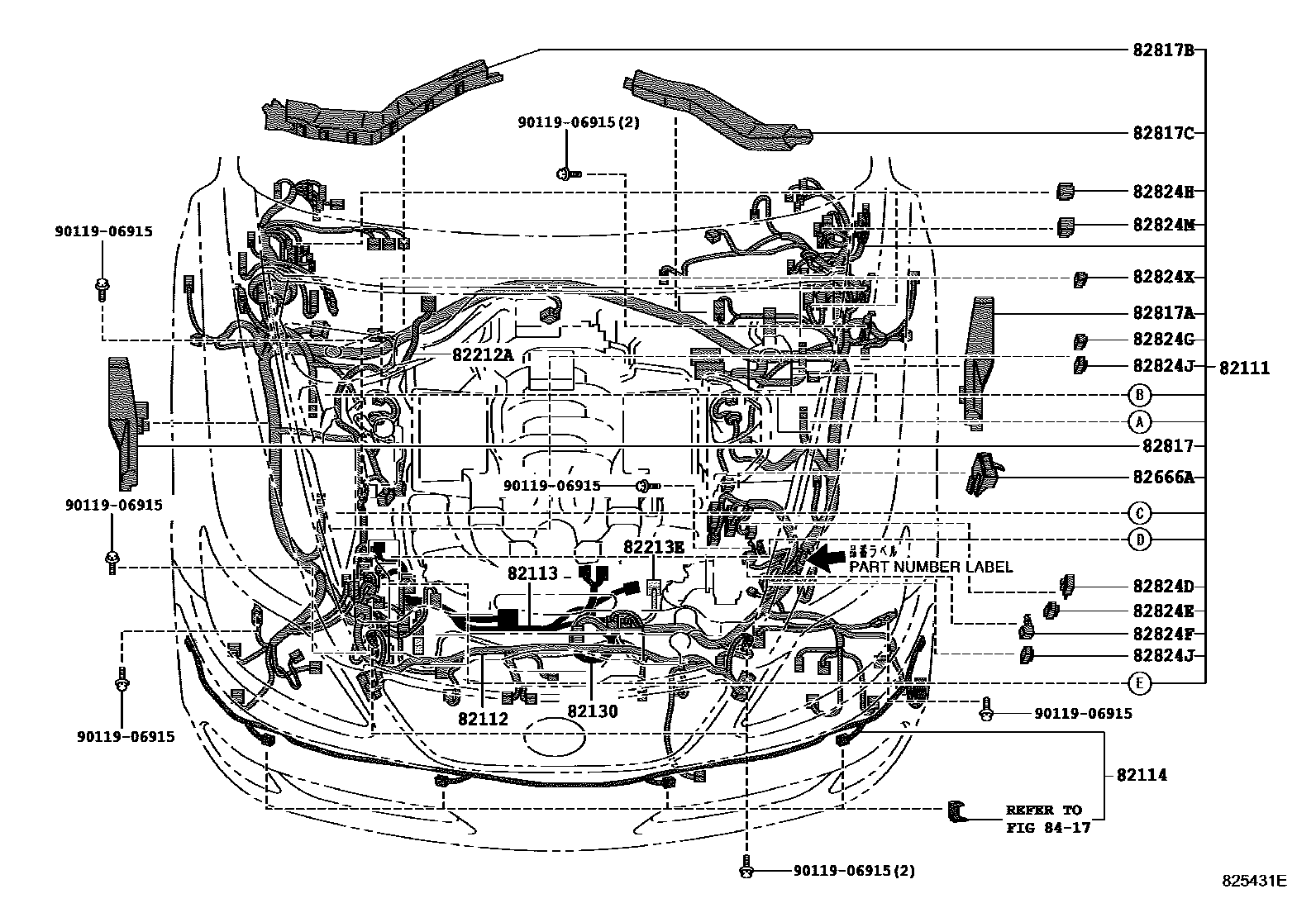 8202 — WIRING & CLAMP