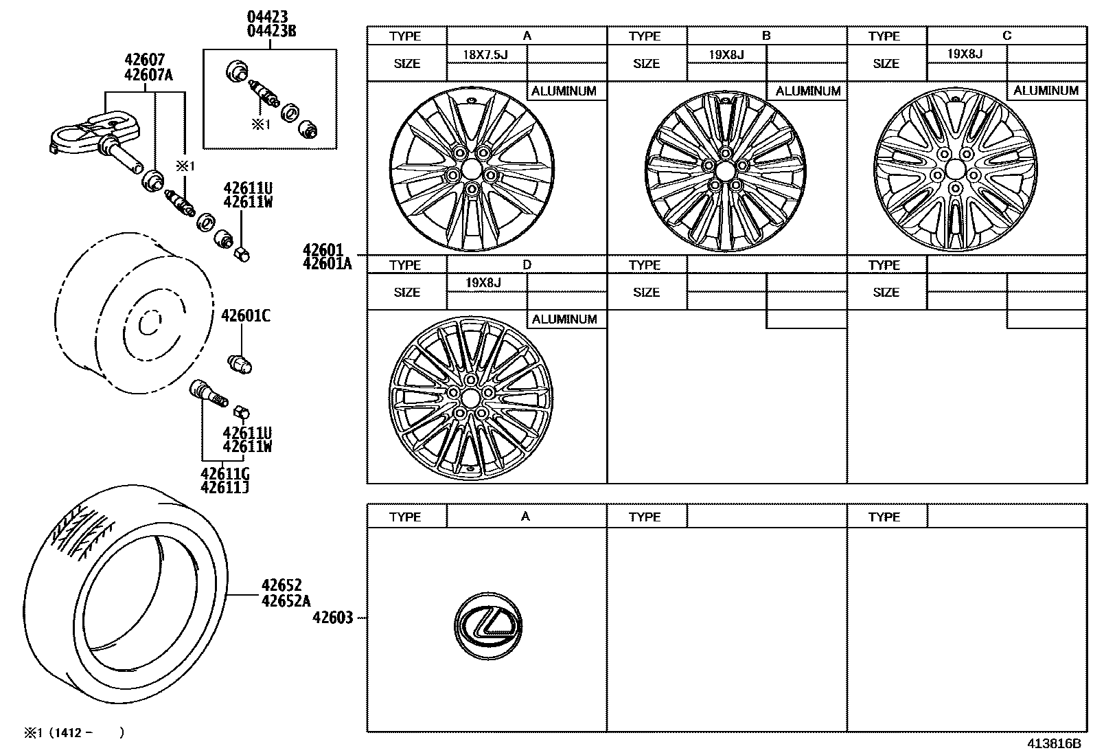 4103 — DISC WHEEL & WHEEL CAP
