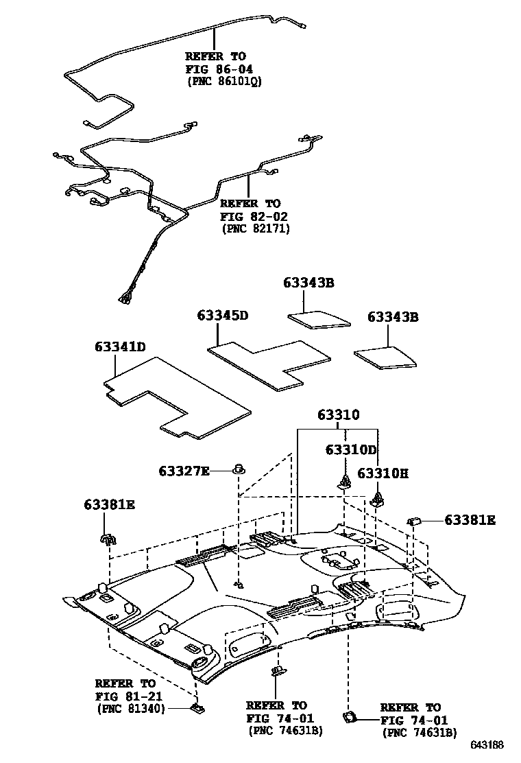 6402 — ROOF HEADLINING & SILENCER PAD