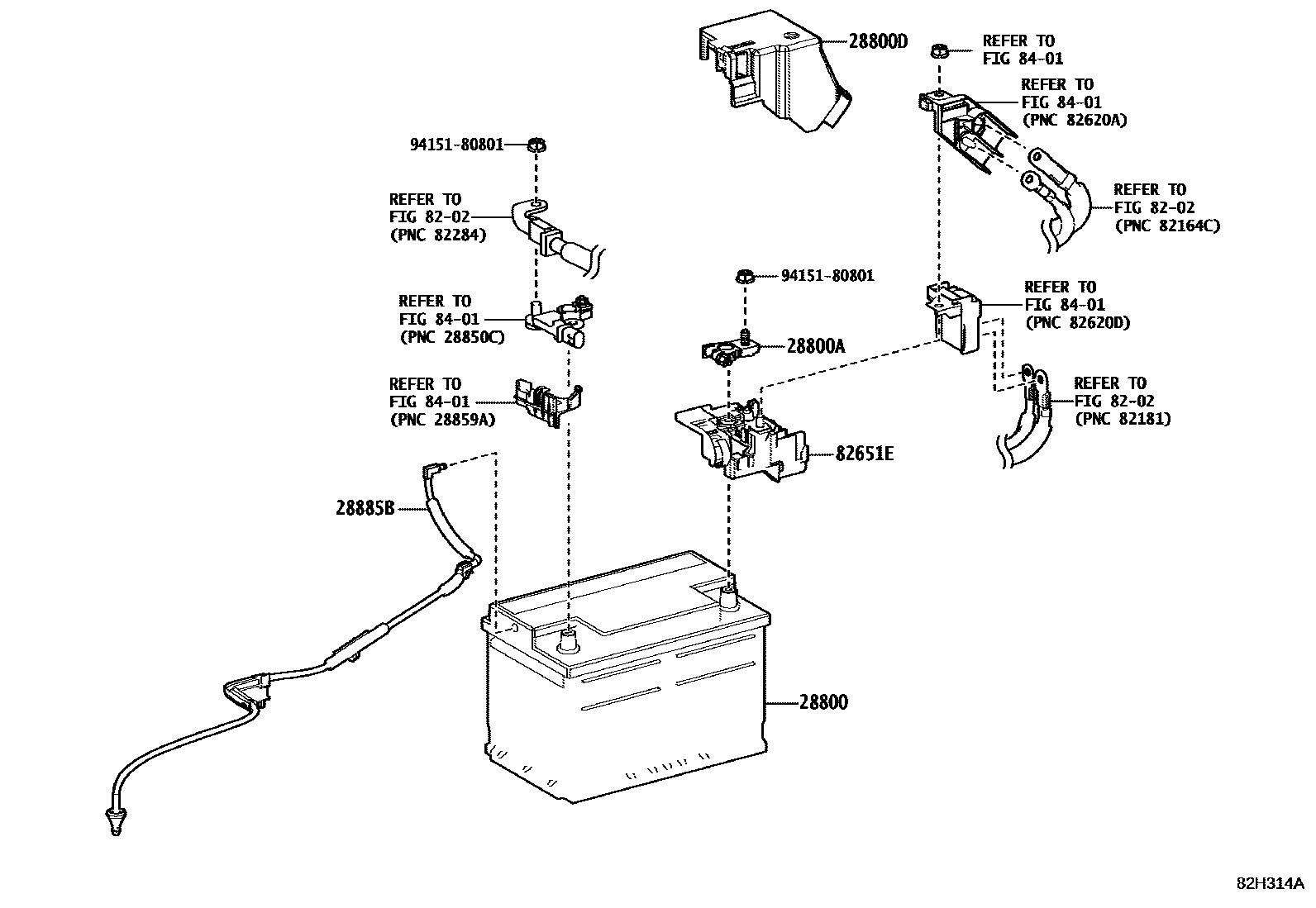 8201 — BATTERY & BATTERY CABLE