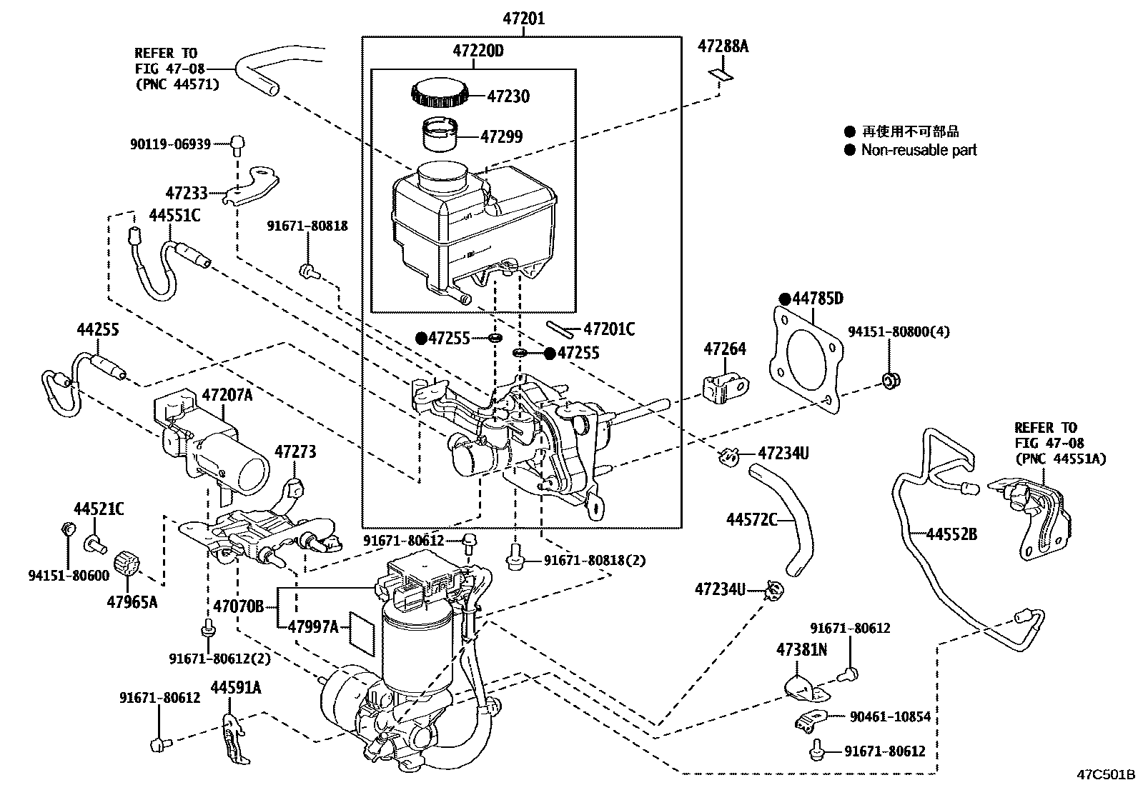 4702 — BRAKE MASTER CYLINDER