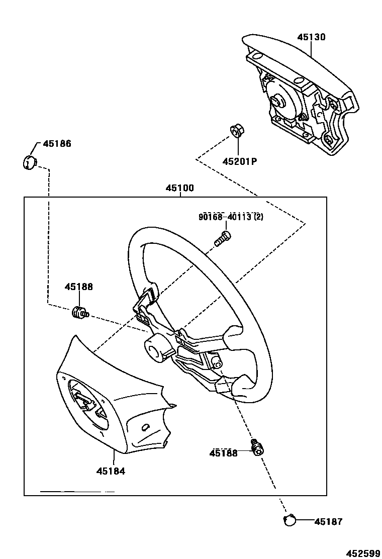 4504 — STEERING WHEEL