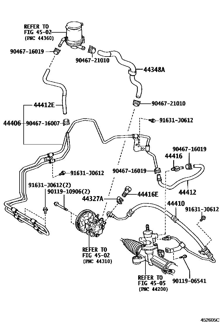 4503 — POWER STEERING TUBE
