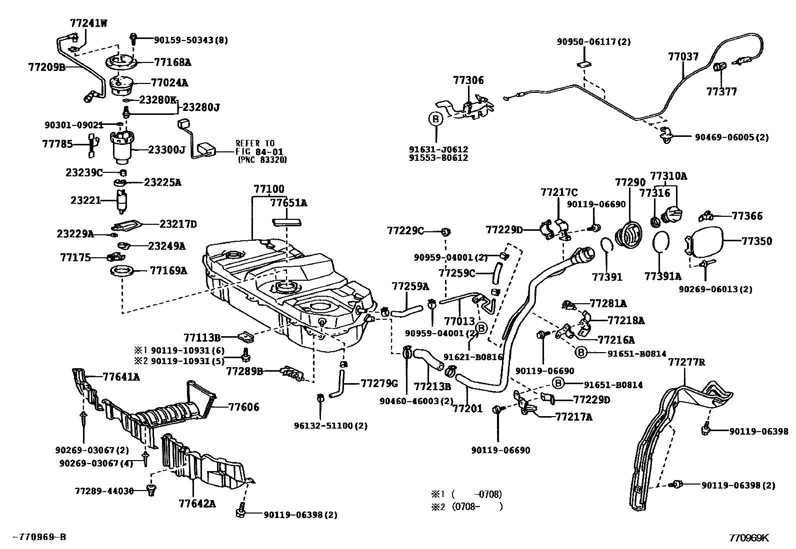 7701 — FUEL TANK & TUBE