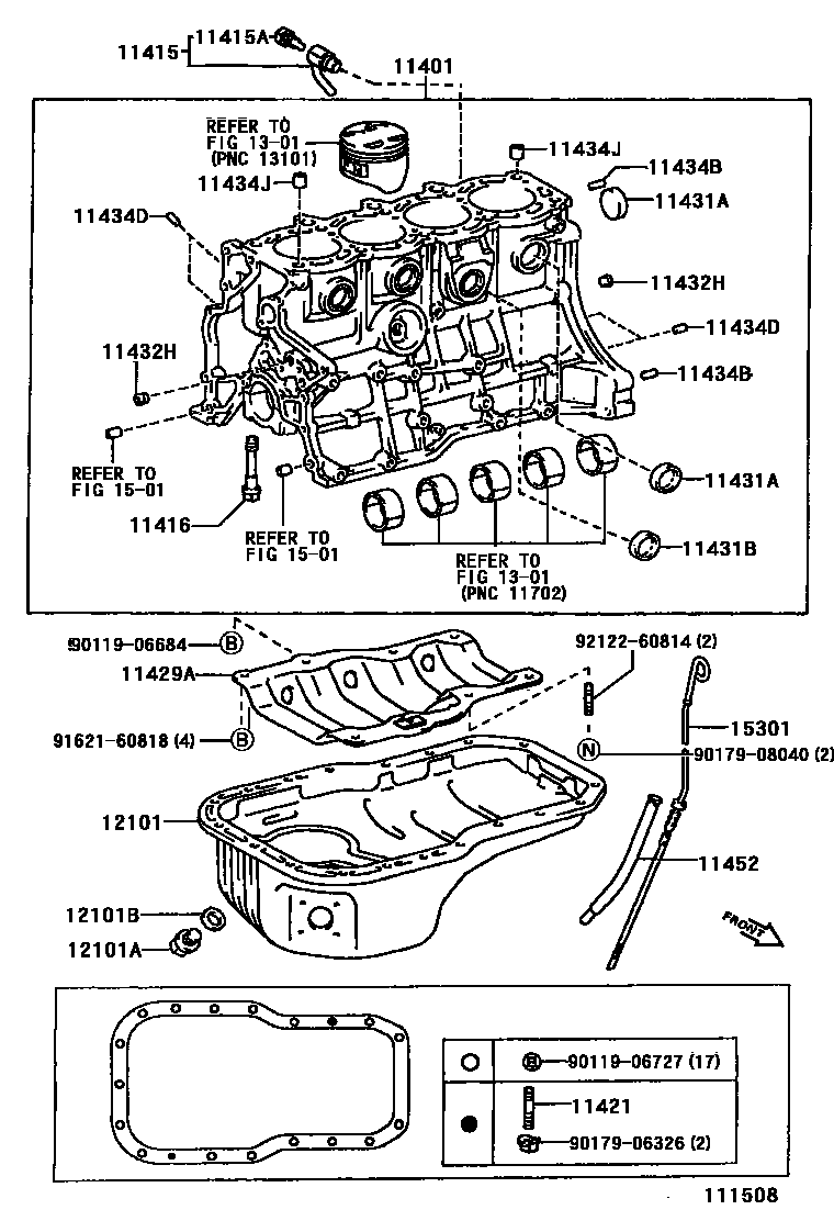 1105 — CYLINDER BLOCK