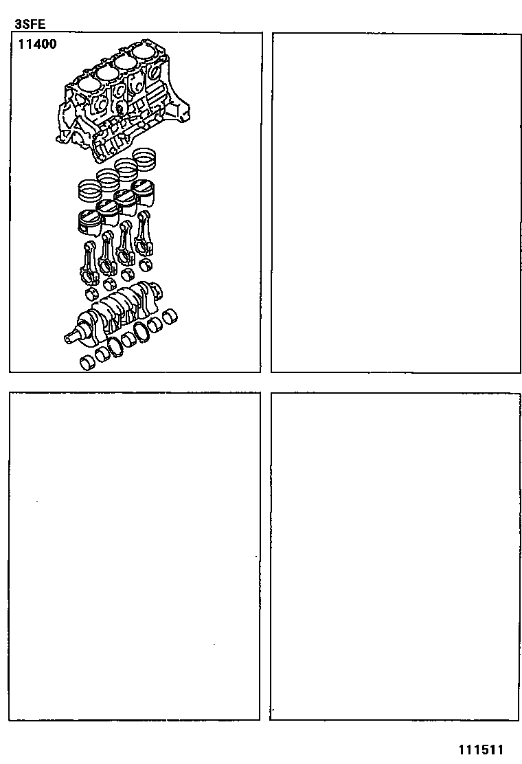 1102 — SHORT BLOCK ASSEMBLY