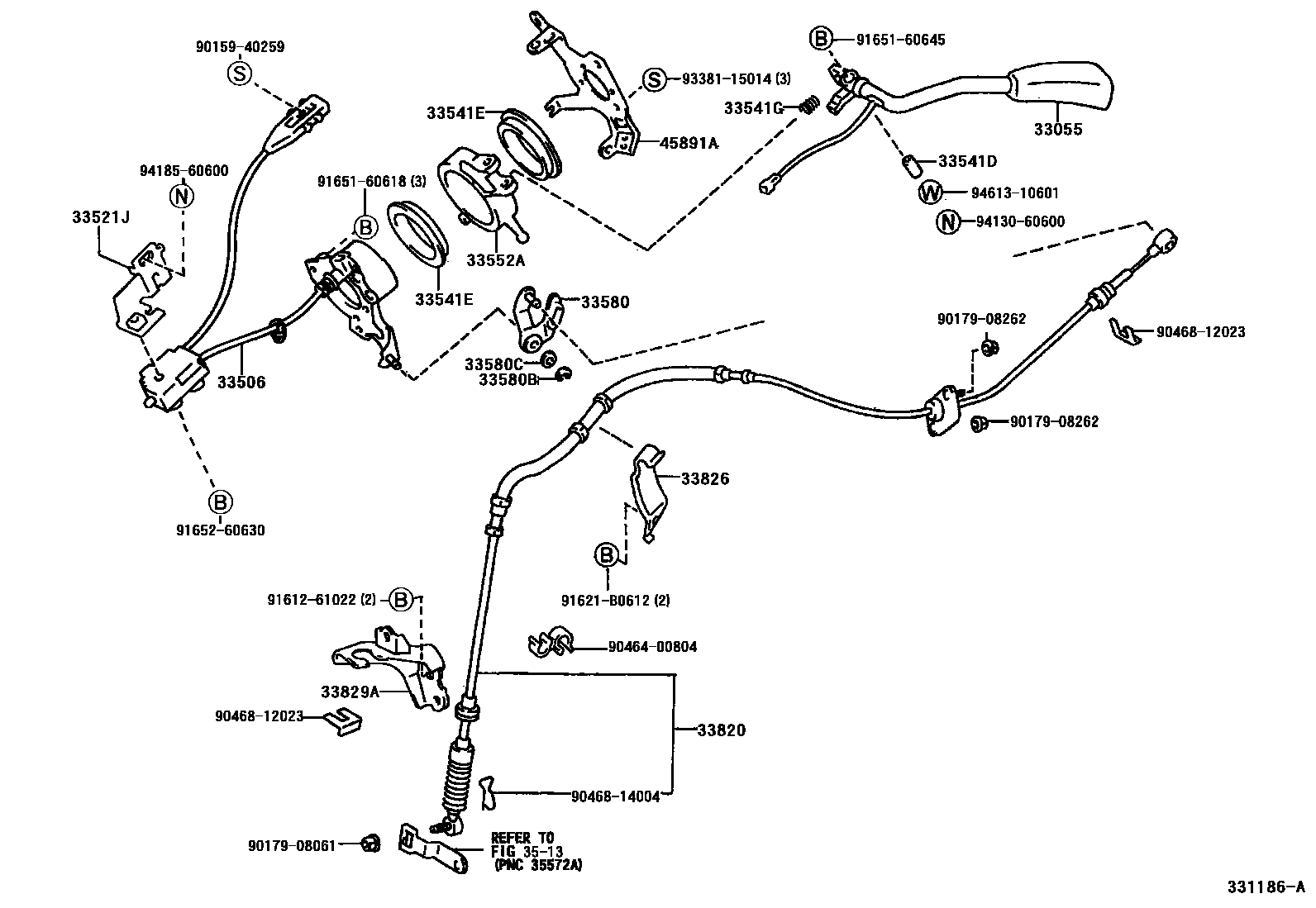 3311 — CONTROL SHAFT & CROSSSHAFT